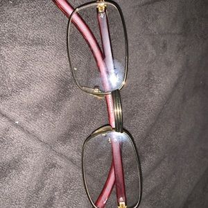 Wooden vintage glasses